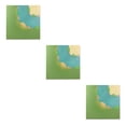 thumbnail image 2 of bedienty Plastic Building Bricks Baseplate Base Plate Board Platform Miniature Replacement Parts Presents Party Favors Accessories Grass Type 2 3Set, 2 of 6