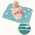 thumbnail image 4 of 2PCS Waterproof Baby Crib Pad Leak Proof Infant Mattress Pad Soft Baby Mat, 4 of 8