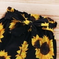 thumbnail image 4 of HCNTES Summer Clothes for Toddler Girls Ruffled Bodysuit Printed Shorts & Headband 3 Piece Outfit, 4 of 9