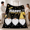 thumbnail image 3 of SPXUBZ Halloween Quote Throw Blanket 50x60 Inch, Funny Holiday Design Soft Fleece Blanket, Cozy Seasonal Home Decor for Sofa 60"x50", 3 of 5