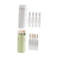 thumbnail image 1 of Botellas dispensadoras de , envases cosméticos portátiles y reutilizables, a prueba de fugas para cremas, lociones, champú para gimnasio y, 1 of 8