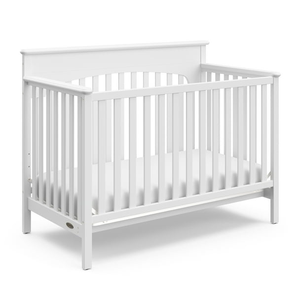 Graco Lauren 4 In 1 Convertible Crib White Walmart Com Walmart Com