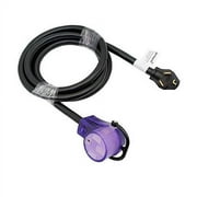 Parkworld 885521-10FT EV Adapter Cord NEMA 10-30P to 14-50R (For Tesla only, NOT for RV)