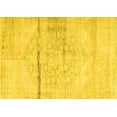 thumbnail image 1 of Ahgly Company Indoor Rectangle Persian Yellow Traditional Area Rugs, 7' x 9', 1 of 4