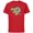 Red, variant on Star Wars Day May the 4th Be With You 2023 Death Star Retro - Short Sleeve Cotton T-Shirt for Adults - Customized-White