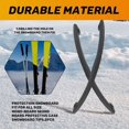 thumbnail image 3 of Protection Snowboard Fit for All Size Mono-Board Skiing Board Protective Case Snowboard Tips,2Pcs, 3 of 7