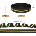 thumbnail image 2 of TSV 19.7ft Nylon Zippers Tape, Sewing Crafting Black Zipper with 30pcs Metal Sliders, 2 of 8