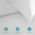 thumbnail image 4 of Bare Home Pillow Protector - Waterproof - Vinyl Free - Hypoallergenic - Standard Size, Pack of 2, 4 of 9
