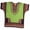 Green, variant on Riviera Sun Dashiki-Style Shirt for Men with Pockets – Boho Print Casual Top (Green, Large / X-Large)