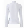 thumbnail image 4 of Women's Turtleneck Long Sleeve Shirts Slim Fitted Lightweight Base Layer Casual Tops, 4 of 5