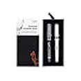 thumbnail image 3 of ETCHR Fountain Pen Set - 2 Fountain Pens for Writing - Calligraphy Pens in Ivory White & Matte Transparent - Luxury Fountain Pen with 2 Different Nibs - Refillable Pens for Journaling - 2 Writing Pens, 3 of 4