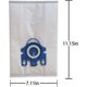 thumbnail image 5 of Bolsas de aspiradora compatibles con tipo Gn Clean 3d Efficiency D Bag (4 bolsas, 2 P Clean), 5 of 5