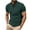 Green, variant on XuJwPNcy Men's Casual Henley Shirt Short Sleeve Summer Shirts Solid Color Collared Summer Beach Vacation T-Shirts