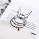 thumbnail image 3 of unids/set estilo occidental cuentas simples de moda conjunto de pulsera ajustable para mujer, 3 of 5