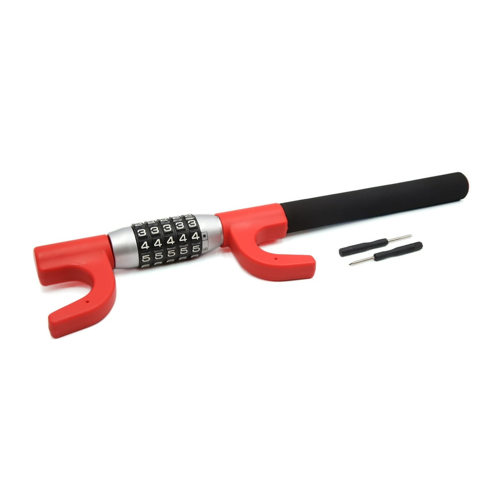 Car Extendable Combination Antitheft Security Steering Wheel Lock