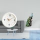 thumbnail image 2 of Reloj de pared moderno con estatua de . Colección de esculturas de animales. Redondo, silencioso, sin . Números . Adorno decorat, 2 of 7