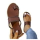 thumbnail image 3 of MKLEKYY Sandalias para Mujer, Sandalias Informales de Verano Con Punta Abierta, Lisas, Planas, Suaves y Transpirables, 3 of 4
