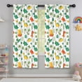 thumbnail image 5 of Blackout Kids Curtains,Dinosaur and Palm Tree Pattern Childrens Insulated Curtains Set Of 2,Bedroom Essentials,Toddler Room Decor 42"x63", 5 of 5