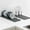 1 PCS, variant on 2 Sets 26Pcs Expandable Drawer Dish Rack, 54×15cm Adjustable Kitchen Cabinet Tableware Drainer with Removable Liner for Easy Cleaning