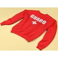 thumbnail image 4 of Guard Red Crew Neck Sweatshirts Unisex (XX-Large), 4 of 7