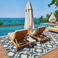 thumbnail image 5 of TETSELF Patio Mat Outdoor Rug Patio Deck RV Reversible Area Rug Camping Floor Mat, 5 of 7