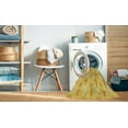 thumbnail image 2 of Ahgly Company Tapis d'Intérieur Lavables en Machine Rectangle Transitionnel Jaune Vif, 8' x 10', 2 of 7