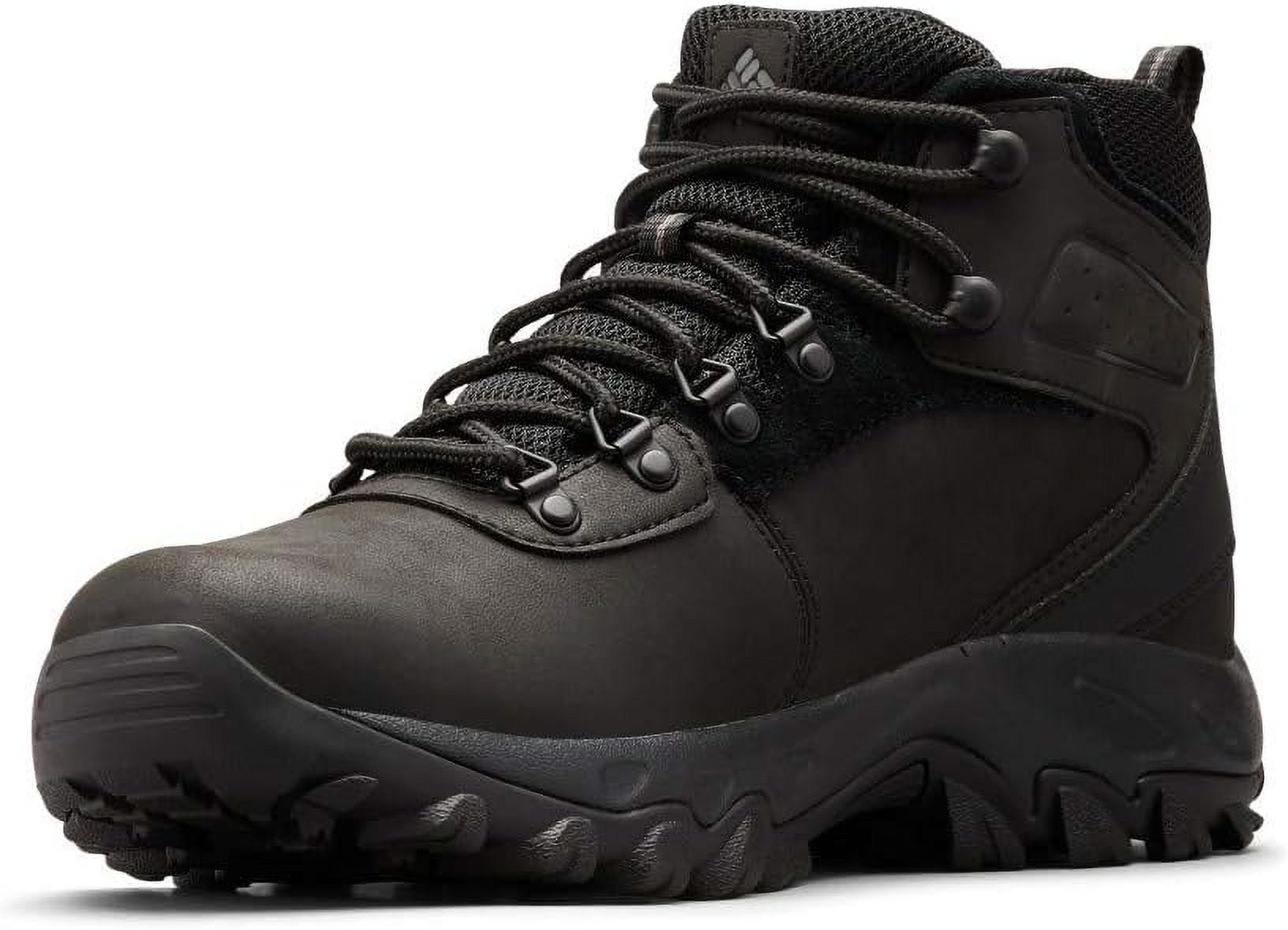 Columbia Men's Newton Ridge Plus Wp Hiking Shoe 15 Black, Black