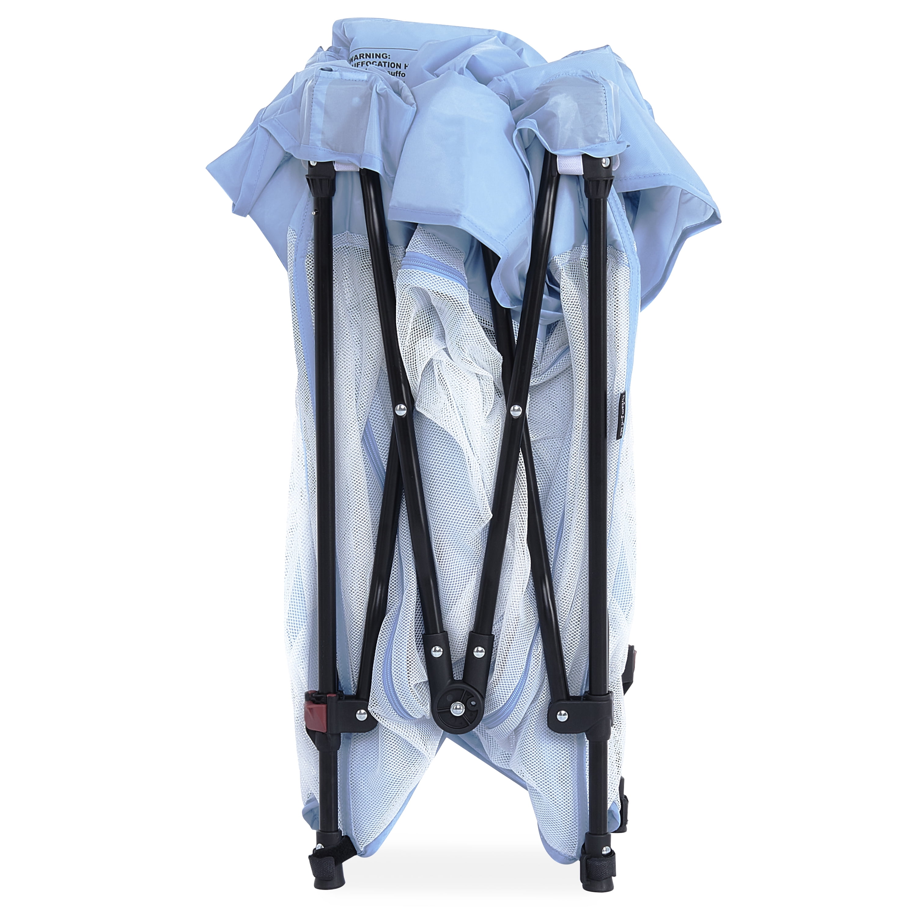 Dream On Me Ziggy Square Playpen, Blue, (Model # 4432-BLU)