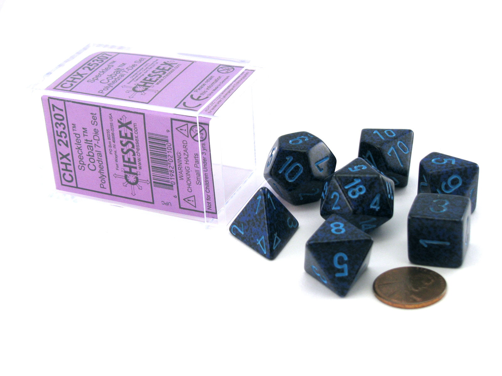 Speckled Space CHX 25308 Polyhedral 7-Die Chessex Dice Set 