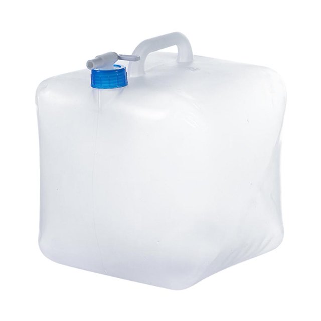Contenedor de agua plegable Senderismo al aire libre Pesca Camping Bolsa de agua 20L Ehuebsd Para Estrenar