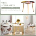 thumbnail image 3 of Harry Kane-theme Fitted Round Tablecloths Elastic Edged Table Covers Waterproof Table Cloth for Kitchen Holiday Party Tables Decor 150cm (2), 3 of 6