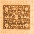thumbnail image 1 of Ahgly Company Indoor Square Oriental Orange Traditional Area Rugs, 3' Square, 1 of 4