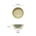 thumbnail image 2 of Excellante Wei Melamine Dinnerware Collection 10 oz., 4 1/2" Bowl, Comes In Dozen, 2 of 2