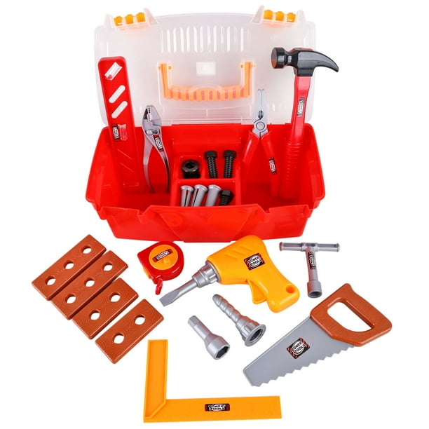 Urban Kit Children's 26 Piece Tool Box Tool Set Tool Toys for 3 Year