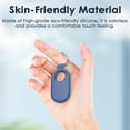 thumbnail image 4 of Frusde for Samsung Galaxy SmartTag2 Case, Protective Silicone Case for Galaxy Smart Tag 2 with Key Ring for Keys 4pcs, 4 of 6