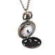 thumbnail image 3 of Fashion Vintage Retro Bronze quartz watch pocket Chain pendant necklace (lotus), 3 of 5