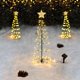 thumbnail image 2 of CHAO Decoración navideña LED Mini árbol de Navidad Jardín al aire libre Paisaje nevado, 2 of 5
