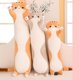 thumbnail image 2 of Cylindrical Cat Figure Pillow Soft Sleeping Animal Plush Doll Bedside Couch Cushion For Kids Adults, 2 of 2