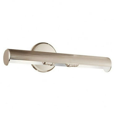 26W 2 Led Picture Light in Traditional Style-5 inches Tall and 18 inches Wide-Polished Nickel Finish Bailey Street Home 147-Bel-5180088