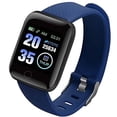 thumbnail image 2 of Fralugio Smartwatch Reloj Inteligente Podometro y Monitores de Salud Notificaciones 116 Plus Azul Fralugio Lujo, 2 of 2