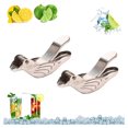 thumbnail image 1 of Exprimidor de limas Bird de acero inoxidable, exprimidor de rodajas de lima, exprimidor de limas para botellas de cerveza, plateado, 1 of 5