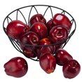 thumbnail image 5 of CoreLiving Artificial Apples - 12-Pack Realistic Fake Red Delicious Apples, Lifelike Fruit Decor for Kitchen Table, Dining Room Centerpiece, Christmas Decorations & Photo Props, 5 of 7