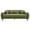 Green, variant on Aukfa 84" Contemporary Sofa, 3 Seater Couch for Living Room, Chenille, White