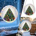 thumbnail image 2 of Gem Christmas Tree DIY Acrylic Puzzle Suncatcher Holiday Window Hanging Decoration - 7.87 Inch C, 2 of 6