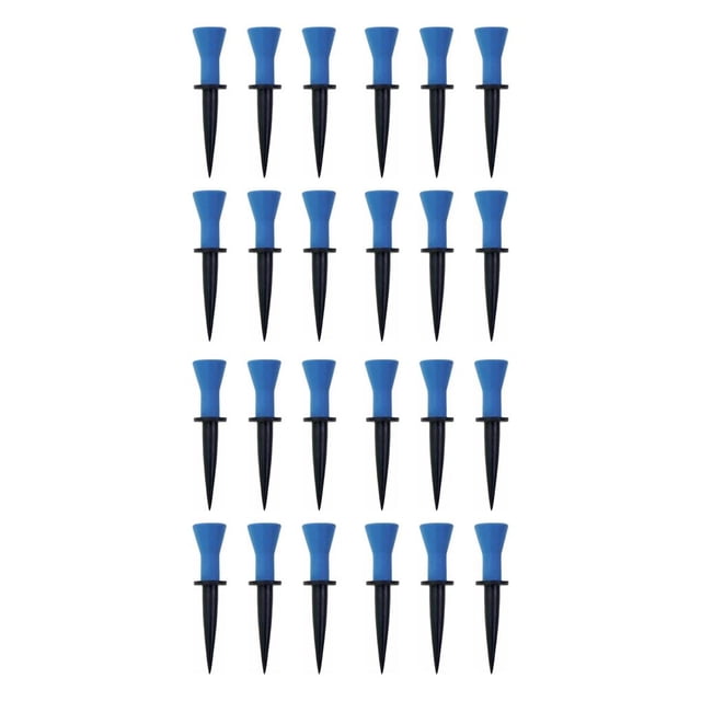 Eigraketly Paquete de 12 soportes de plástico para pelotas de golf para práctica en interiores y exteriores para principiantes Type3 NO3