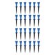 thumbnail image 3 of Eigraketly Paquete de 12 tees de golf Soporte de bolas de plástico Práctica para interiores y exteriores Azul 76 mm Azul 76 mm 2piezas, 3 of 6