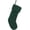 Green,9.8x5.9x1.1 Inch, variant on Christmas Stocking,Xmas Stocking Hanging Ornaments,Farmhouse Large Rustic Neutral Knitted Stockings Ornament,Xmas Big Cable Knit Stockings Decorations,Woven Stocking‑Sack for Xmas Tree