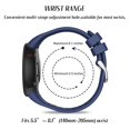 thumbnail image 4 of Watbro Compatible Con Garmin Forerunner 45S Band Correa De Repuesto Deportiva De Silicona Suave Correa De Fitness Pulsera Para Reloj Inteligente Garmin Forerunner 45S, 4 of 5