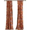 thumbnail image 3 of Greenland Home Fashion Astoria Festive Window Curtain Panel Pair With 3" Rod Pocket - Spice 42x63", 3 of 5