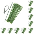 thumbnail image 1 of Monstrate Cinturón resistente y duradero de 50 piezas: soporte confiable para proyectos de hogar y jardín, no tóxico, duradero, ajustable, verde 23cm 10Conjunto, 1 of 6